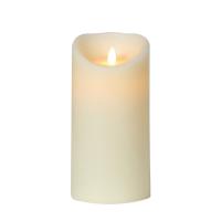 Elements Moving Flame LED Pillar Candle 20 x 10cm Extra Image 1 Preview